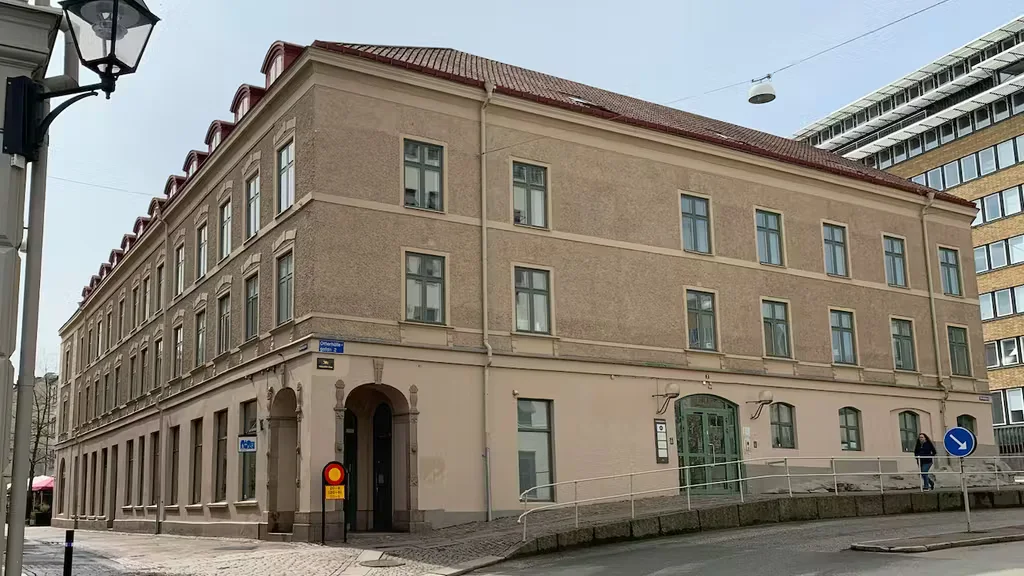 Walborg Magasinsgatan med entré på Otterhällegatan 2